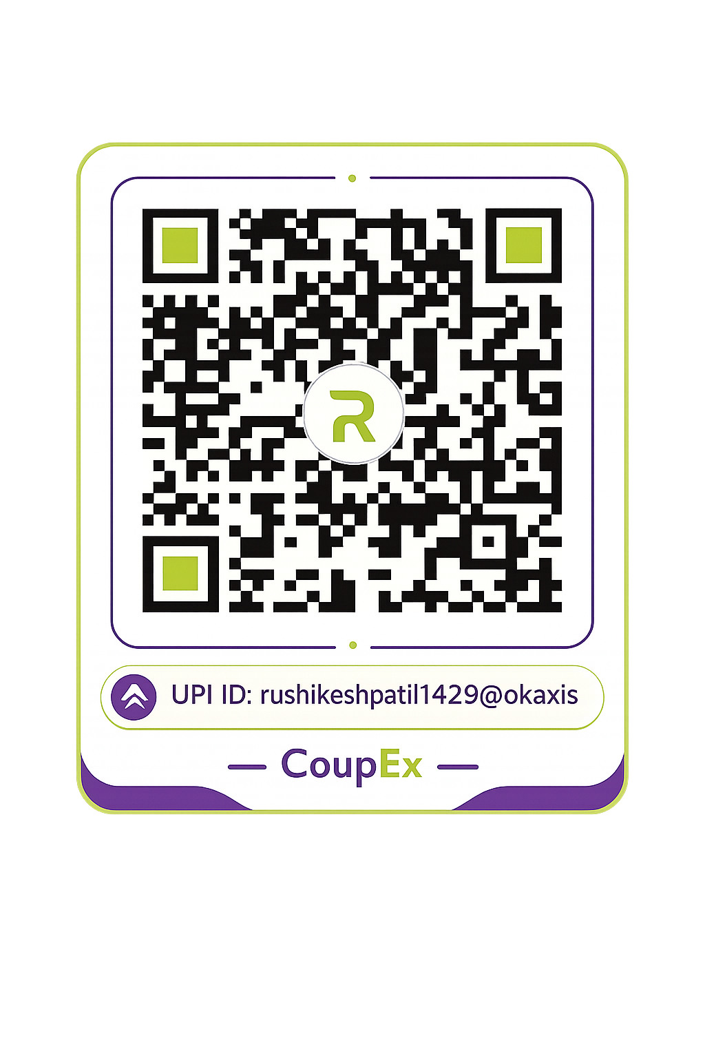 UPI payment QR code